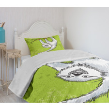 Animal Branch Bedspread Set