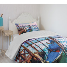 Dreamy View in Evening Bedspread Set