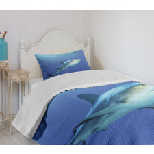 Exotic Dreamy Ocean Life Bedspread Set