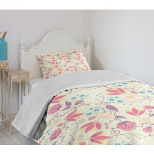 Fresh Spring Field Bedspread Set