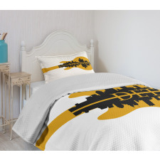 Electric Guitar Music Bedspread Set