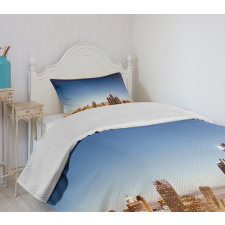 Serene Waterfront View Bedspread Set