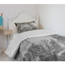 Chicago City Bedspread Set