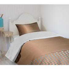 Perforated Grid Bedspread Set