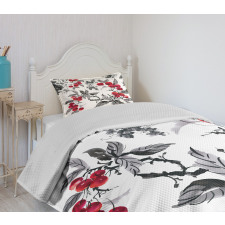 Mountain Ashes Artwork Bedspread Set