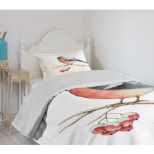 Wild Bird Watercolor Bedspread Set