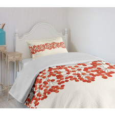 Wild Red Mountain Ashes Bedspread Set
