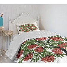 Tree Full of Fruits Art Bedspread Set