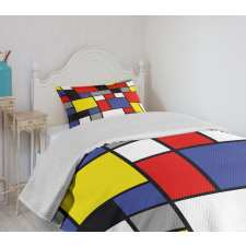 Colorful Pop Design Bedspread Set