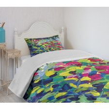 Floral Field Summer Bedspread Set