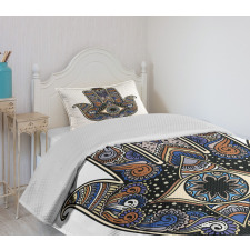 Bohemian Vintage Doodle Bedspread Set