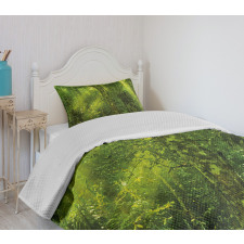 Tranquil Exotic Place Bedspread Set