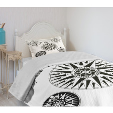 5 Windroses Angles Bedspread Set