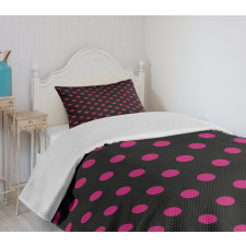 Old Fashion Polka Dots Bedspread Set