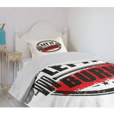 Strong Training Grunge Bedspread Set