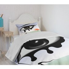 Surreal Avant Garde Art Bedspread Set