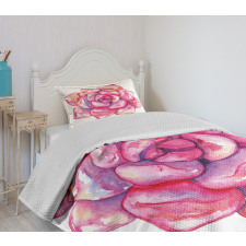 Tropical Mexican Flora Bedspread Set