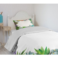 Garden Tropical Nature Bedspread Set