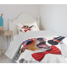 Birthday Doggy Bedspread Set