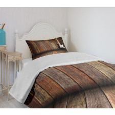 Guitar Wood Room Bedspread Set