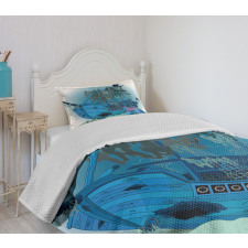 Underwater Antique Bedspread Set