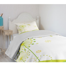 Spring Dandelion Art Bedspread Set