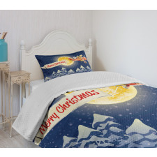 Santa Claus Airline Bedspread Set