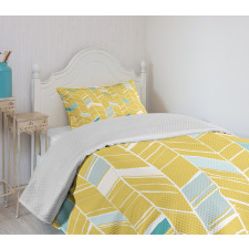 Herringbone Art Bedspread Set