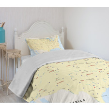 America Cities Interstate Bedspread Set