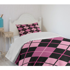 Geometric Feminine Bedspread Set