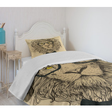 Dandy Cool Lion Character Bedspread Set