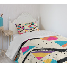 80s Funky Memphis Fashion Bedspread Set