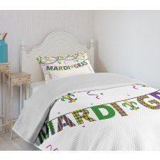 Fleur De Lis Beads Bedspread Set