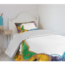 Holiday Colors Bedspread Set