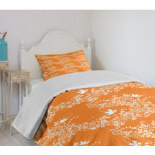 Blossoming Spring Bedspread Set