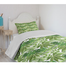 Jungle Foliage Eco Bedspread Set