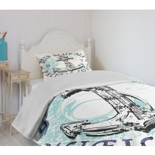 Pacific Coast Emblem Bedspread Set