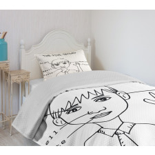 5 Senses on Boy Bedspread Set