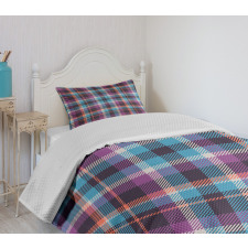 Scotland Country Tile Bedspread Set