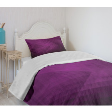 Squares Modern Art Bedspread Set