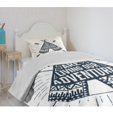 Teepee with Arrows Bedspread Set