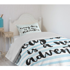 Life Inspiration Art Bedspread Set