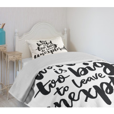 Explore the World Bedspread Set