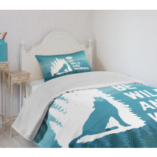 Be Wild and Wonder Bedspread Set