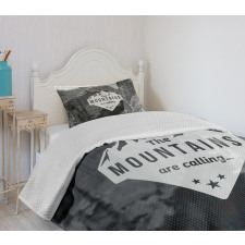 Mountains are Calling Bedspread Set