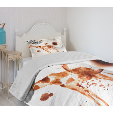 Funny Giraffe Bedspread Set