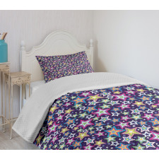 Stars and Space Universe Bedspread Set