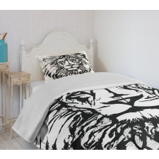 Savannah Wildlife Pattern Bedspread Set