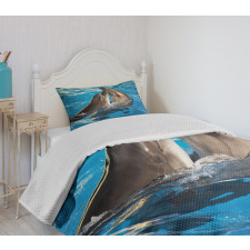 Aqua Show Photography Bedspread Set