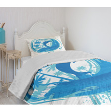 Maritime Style Exotic Bedspread Set